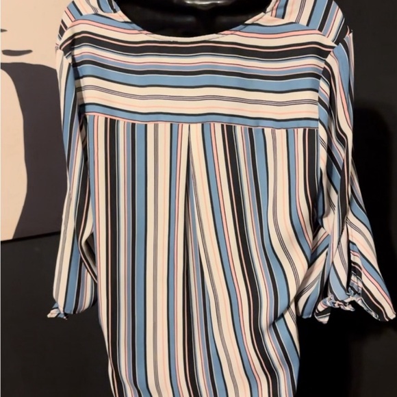 W5 Anthropologie Wrap Front Striped Top Sz M
$22$89 | Size: Large - Picture 7 of 9